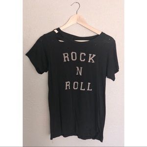 Vintage Rock n Roll Distressed Tee